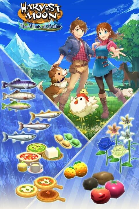 Harvest Moon: The Winds of Anthos - New Crops, Fish, and Recipes Pack cover