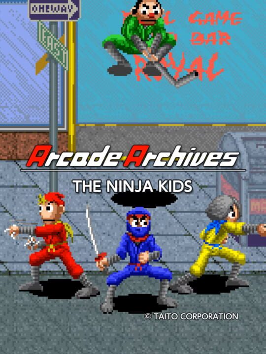Arcade Archives: The Ninja Kids cover