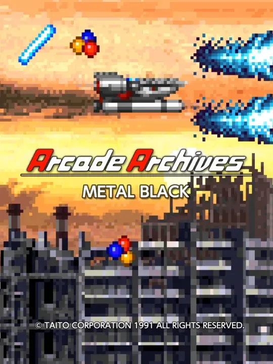 Arcade Archives: Metal Black cover art