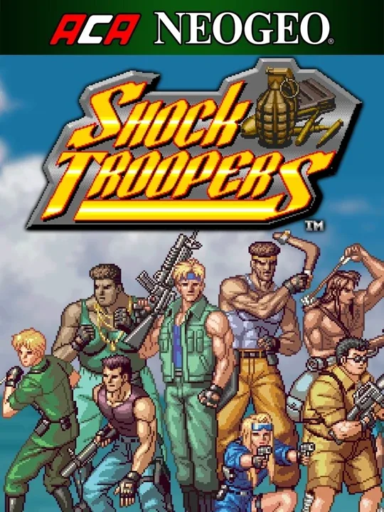 ACA Neo Geo: Shock Troopers cover art