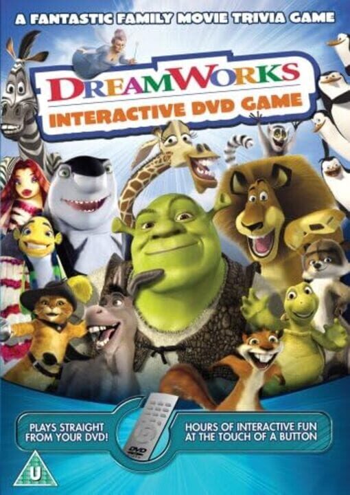 Dreamworks Interactive DVD Game cover art