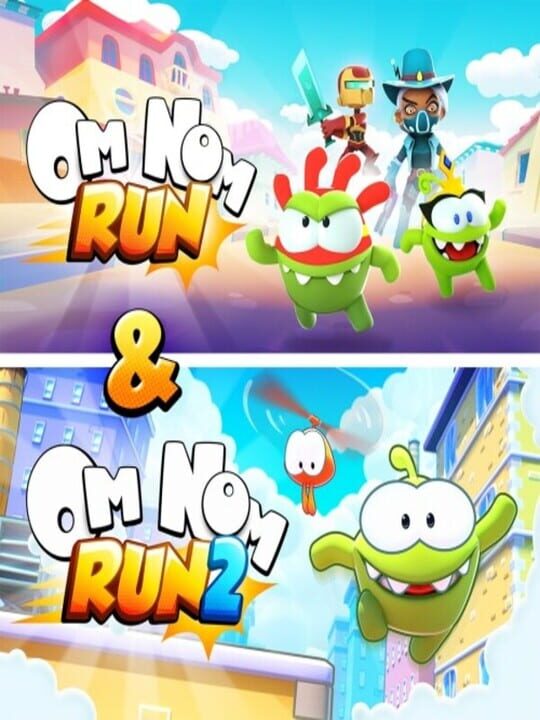 Om Nom: Run & Om Nom: Run 2 cover