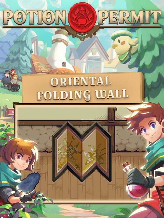 Potion Permit: Oriental Folding Wall cover art
