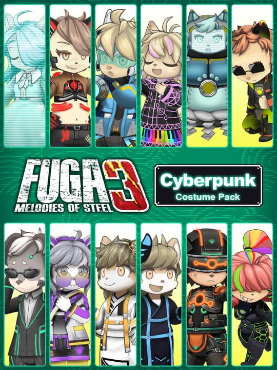 Fuga: Melodies of Steel 3 - Cyberpunk Costume Pack cover