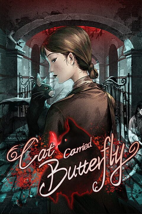 Cat Carried Butterfly cover