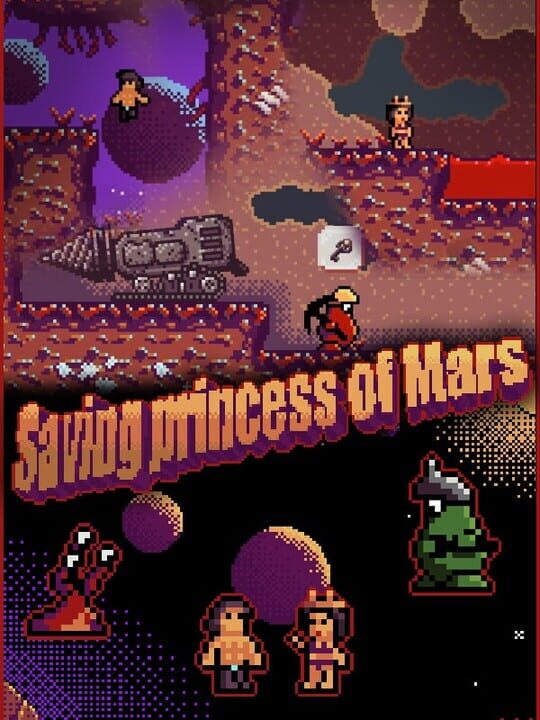 Saving Princess of Mars cover
