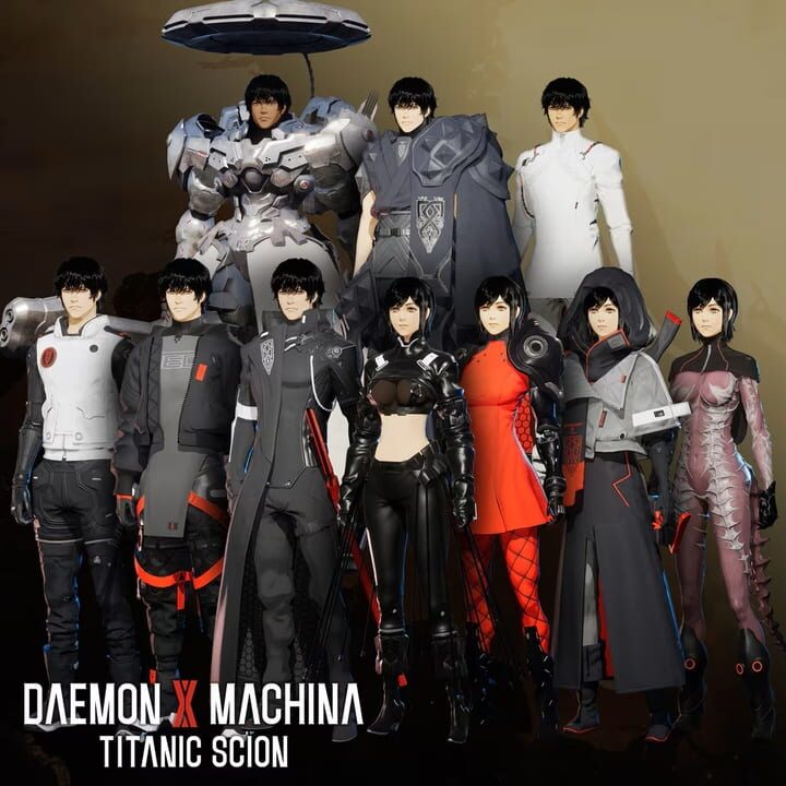 Daemon x Machina: Titanic Scion - Sovereign Axiom Outfit Set cover