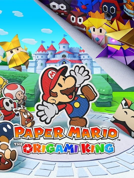 Box art for Paper Mario: The Origami King