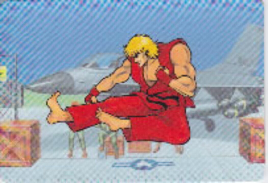 Barcode Battler II: Street Fighter II - 71. Tobi Yokogeri cover art