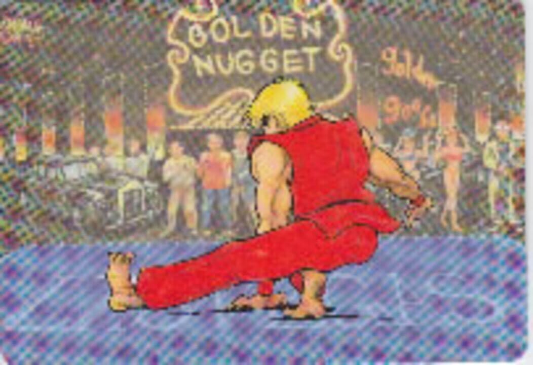 Barcode Battler II: Street Fighter II - 84. Kaiten Ashibarai cover art