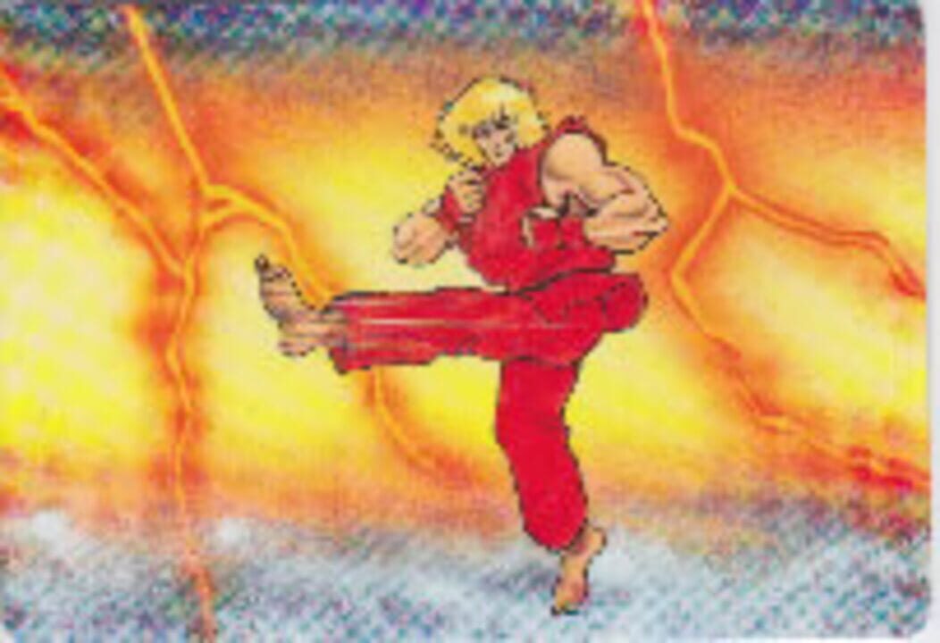 Barcode Battler II: Street Fighter II - 86. Tatsumaki Senpuukyaku cover art