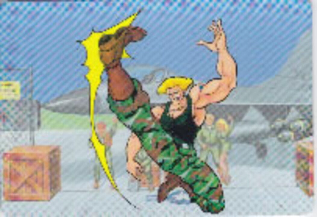 Barcode Battler II: Street Fighter II - 23. Jumping Heel Kick cover art