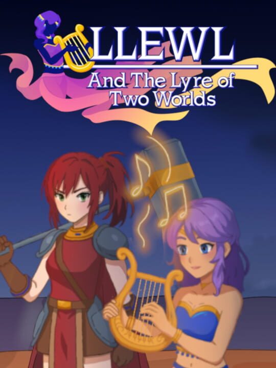 Portada de Llewl and the Lyre of Two Worlds