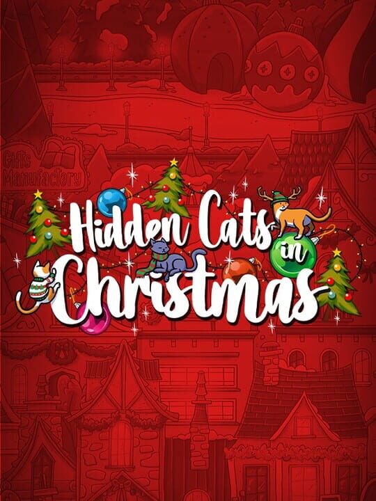 Hidden Cats in Christmas cover