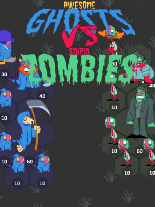 Awesome Ghosts vs Stupid Zombies cover art