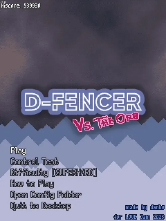 D-Fencer Vs The Orb cover art