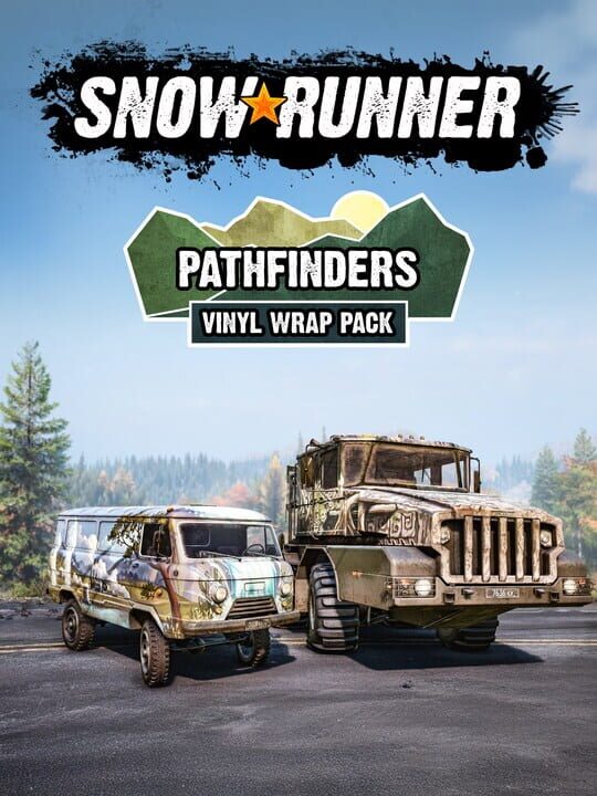 SnowRunner: Pathfinders Vinyl Wrap Pack cover art