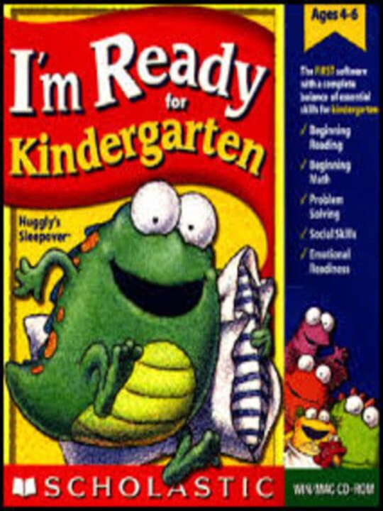 I'm Ready for Kindergarten: Huggly's Sleepover cover art