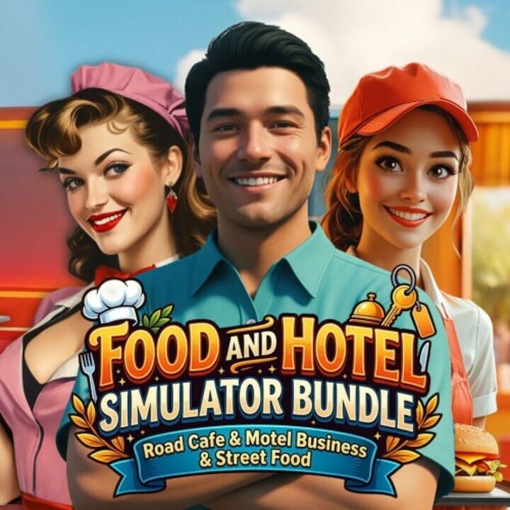 Food And Hotel Simulator Bundle: Road Cafe & Motel Business & Street Food cover