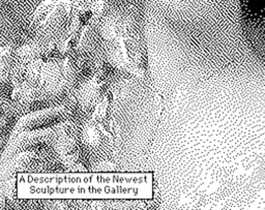 A Description of the Newest Sculpture in the Gallery cover art