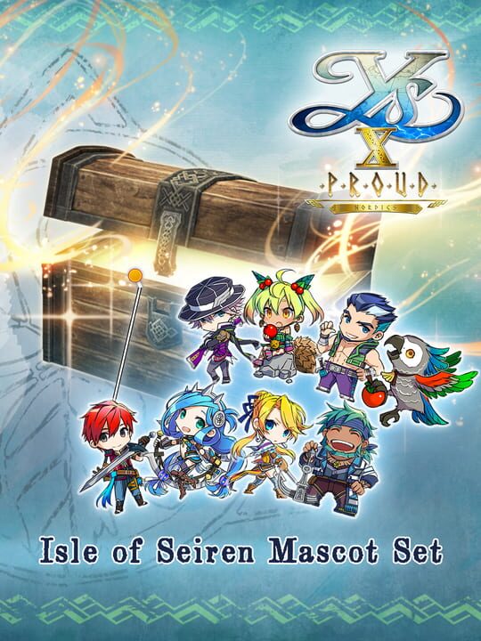 Ys X: Proud Nordics - Isle of Seiren Mascot Set cover