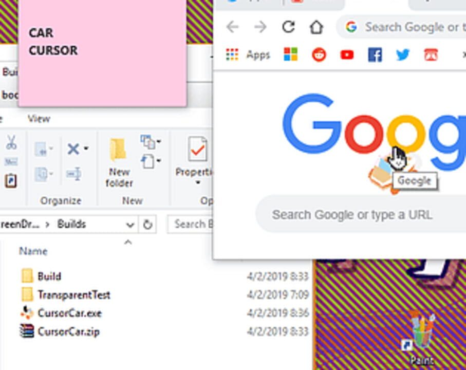 Cursor Car cover art