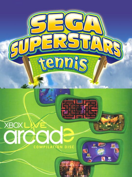 Sega Superstars Tennis and Xbox Live Arcade Compilation Disc cover image