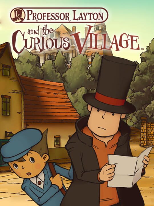 Professor Layton and the Curious Village key art
