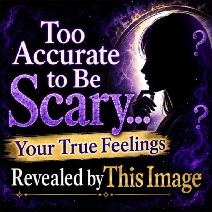 Too Accurate to Be Scary...Your True Feelings Revealed by This Image cover image