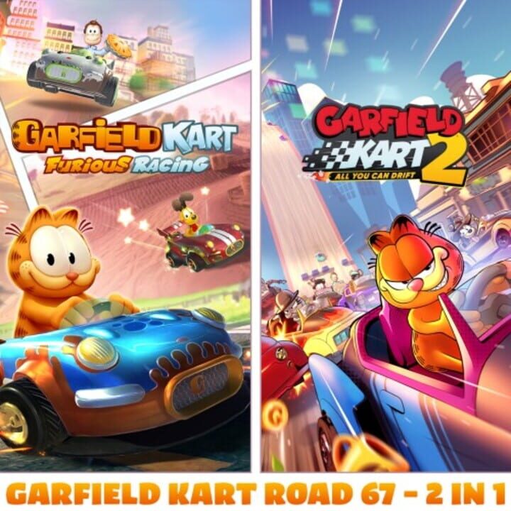 Garfield Kart Road 67 2 in 1 cover image