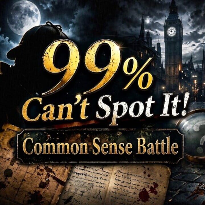 99% Can't Spot It! Common Sense Battle cover image
