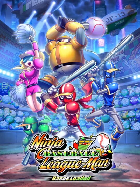 Portada de Ninja Baseball League-Man: Bases Loaded