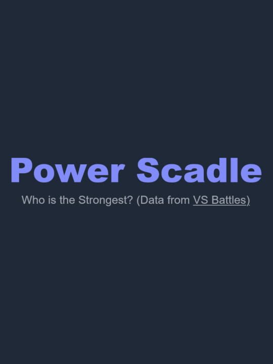 Power Scadle cover art