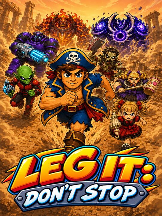 Leg It: Don't Stop cover