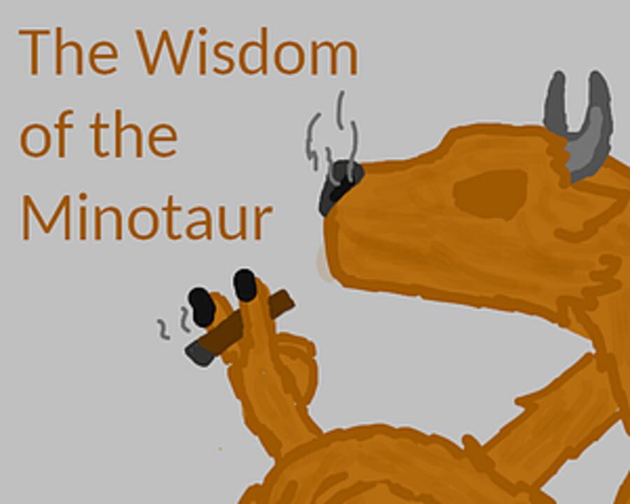 The Wisdom of the Minotaur cover art