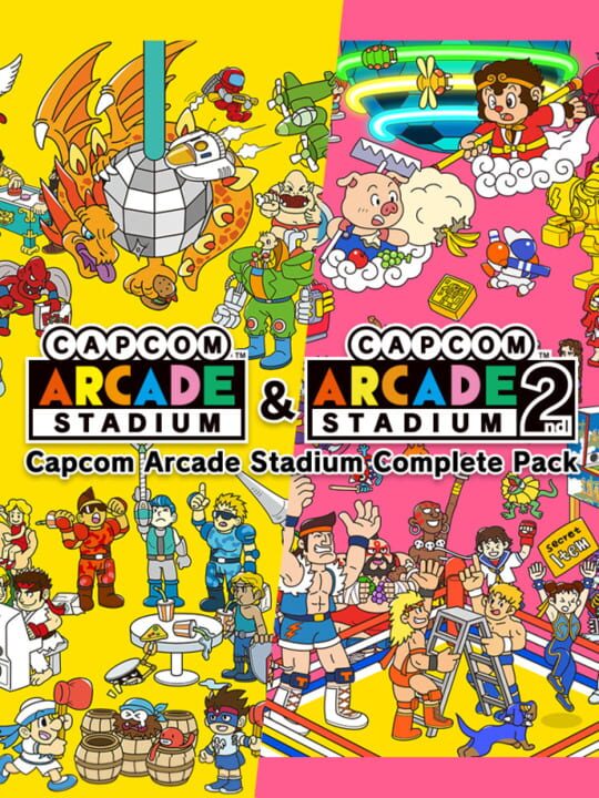 Capcom Arcade Stadium Complete Pack 표지 1