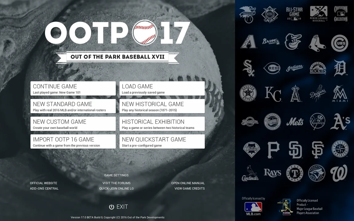 Out of the Park Baseball 17 screenshot 2