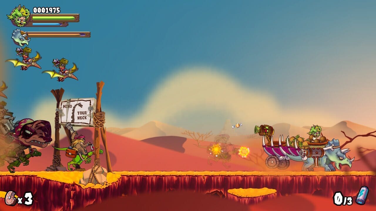 Caveman Warriors screenshot
