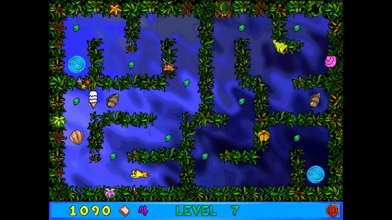 Freddi Fish and Luther's Maze Madness screenshot 2