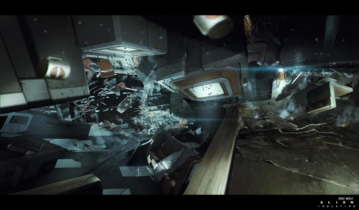 Alien: Isolation artwork 2046