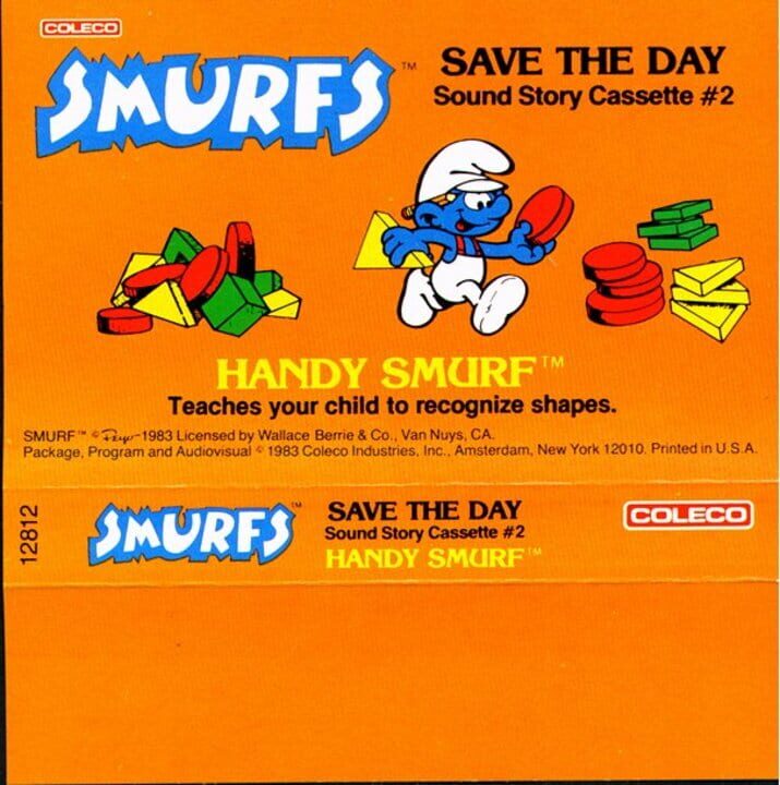 Smurfs Save the Day: Handy Smurf cover art
