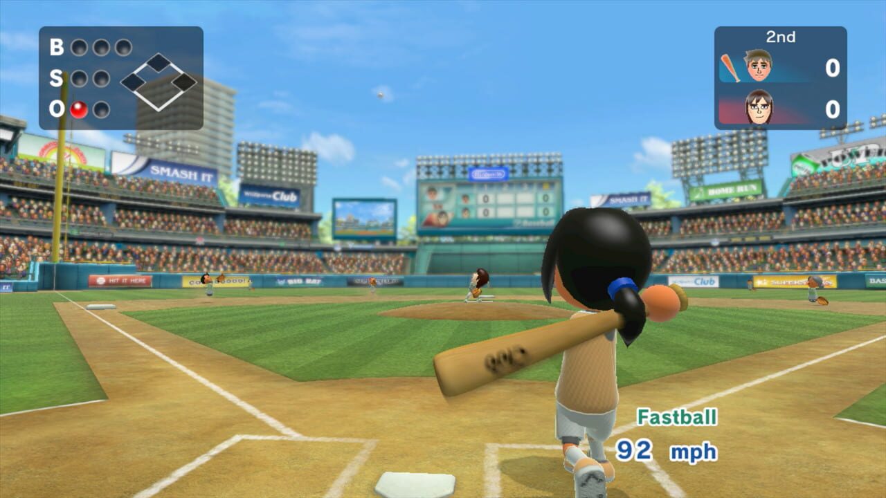 wii sports baseball champion