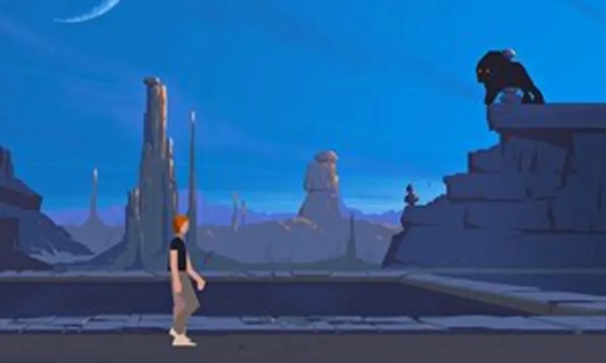 Another World: 20th Anniversary Edition screenshot 1