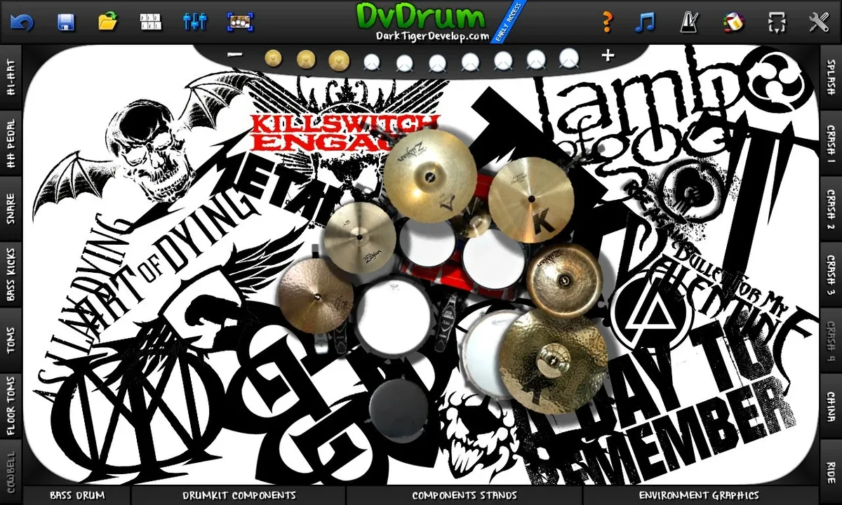 DvDrum, Ultimate Drum Simulator! screenshot 2