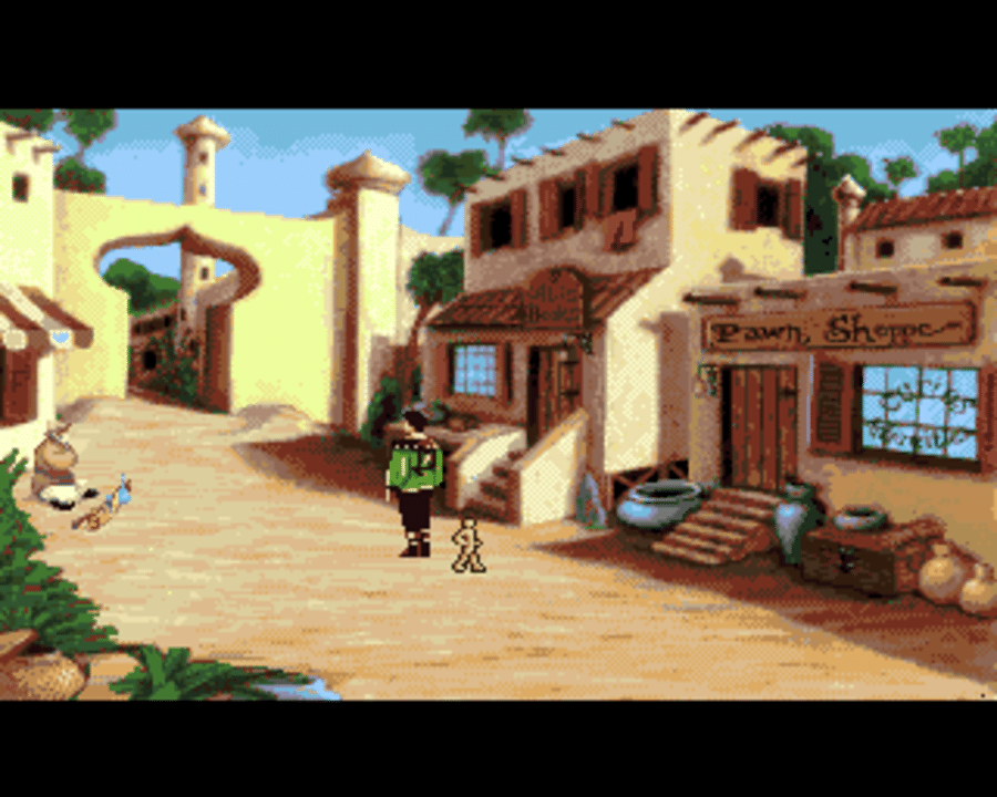 King’s Quest VI town screenshot