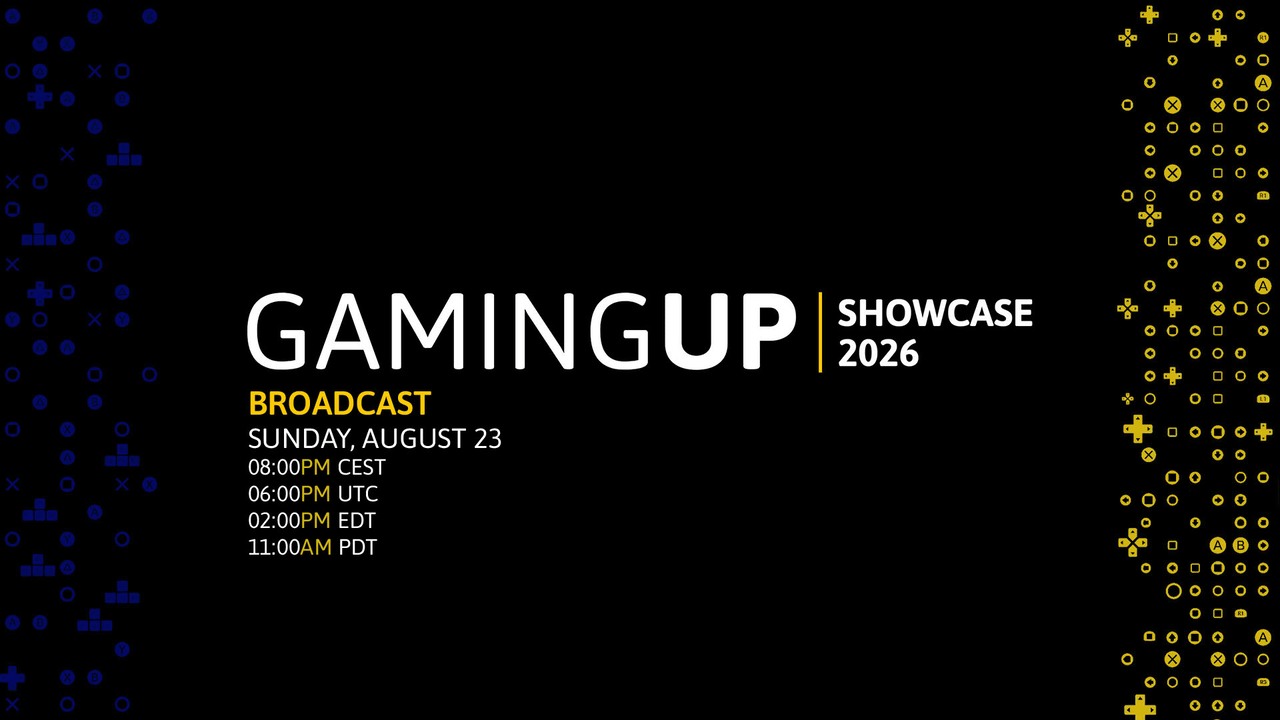 GamingUp Showcase 2026