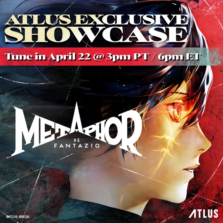 Metaphor: ReFantazio Atlus Showcase