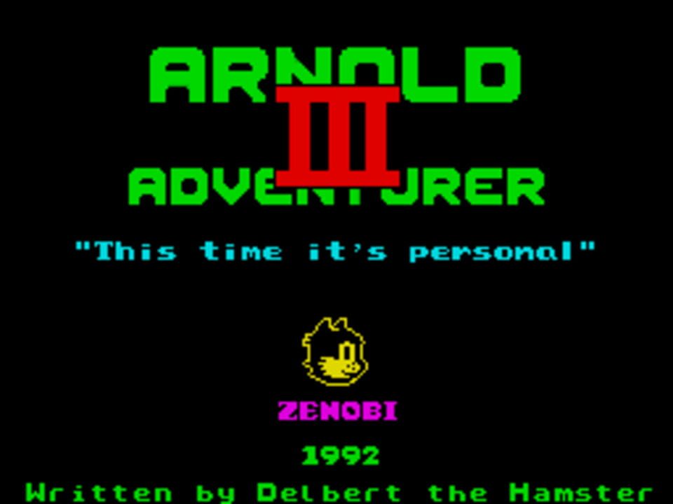 Arnold the Adventurer III cover art