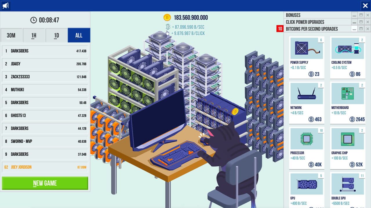 Cryptocurrency Clicker (2018) | IGDB.com