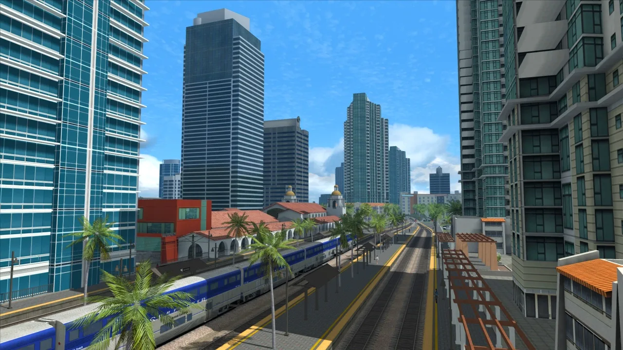 Train Simulator: Pacific Surfliner LA - San Diego Route Add-On screenshot 1